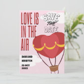 Save the date kaart (Staand voorkant)