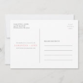 Save the date kaart (Achterkant)