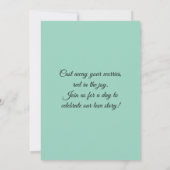 Save the Date Kaart (Achterkant)