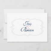 Save the Date Kaart [koraal] (Achterkant)