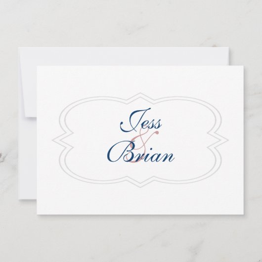 Save the Date Kaart [koraal] (Achterkant)