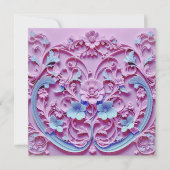 Save the Date Kaart voor Baby Shower (Voorkant)