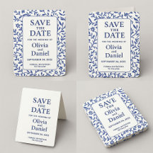 Save The Date Kaarten | Plat | Op Maat | Elegant