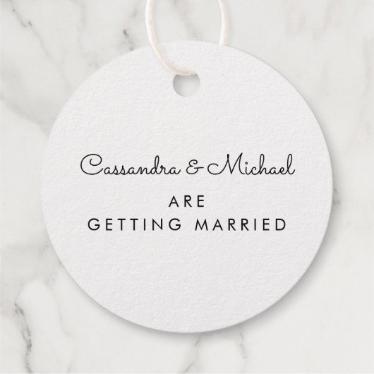 Save the date | Kantelstempel Bedankjes Labels (Achterkant)