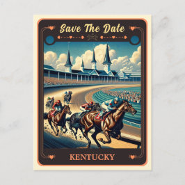 Save the date | Kentucky Invitation Briefkaart
