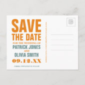 Save the date | Knoxville, TN Aankondigingskaart (Achterkant)