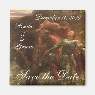 Save the date! La Belle Dame sans Merci, Dicksee Magneet
