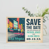 Save the date | Las Vegas, NV (Staand voorkant)