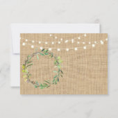 Save The Date Liefde Trouwfeest Bloemen Kaarten (Achterkant)