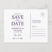 Save the date | Louisiana Uitnodiging Briefkaart (Achterkant)