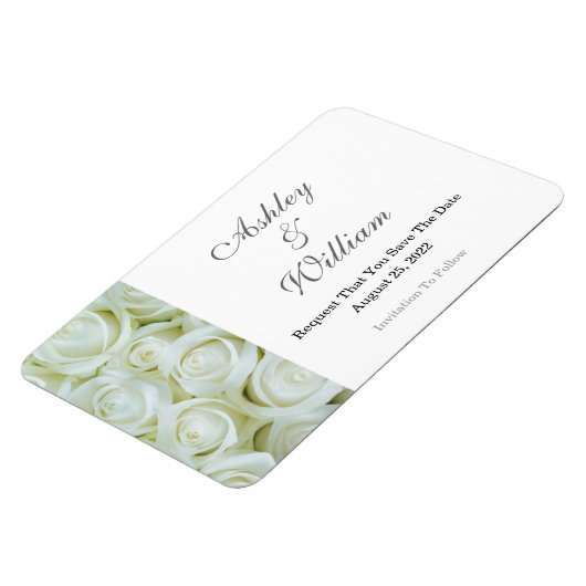 Save the date magneet (Linkerzijde)