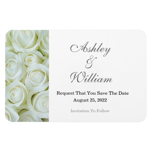 Save the date magneet (Horizontaal)