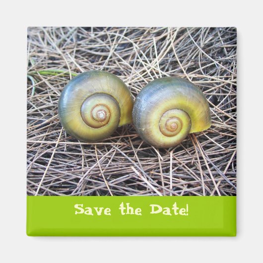 Save the date! magneet (Voorkant)