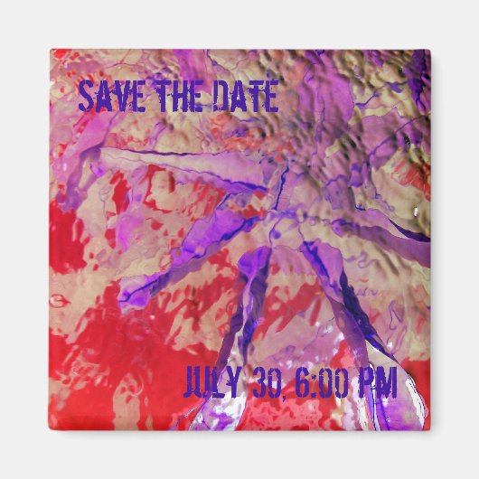 Save the date magneet (Voorkant)