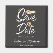 Save the date magneet (Voorkant)