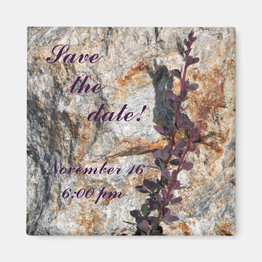 Save the date! magneet (Voorkant)