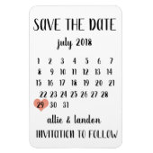 Save the date | Magneet (Verticaal)