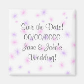 Save the date! magneet (Voorkant)