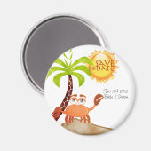 Save the date magneet (Voorkant / Achterkant)