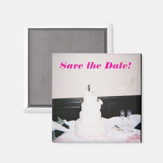 Save the date! magneet (Voorkant / Achterkant)