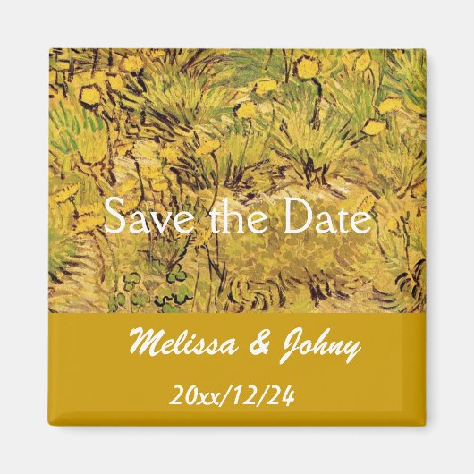 Save the date magneet (Voorkant)