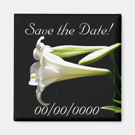 Save the date! magneet (Voorkant)