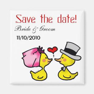 Save the date magneet