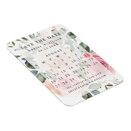 Save the date | Magneet | Agenda (Rechterzijde)