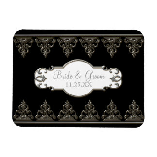 Save the Date Magneet Classic Barokke Werveltje Zi