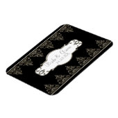 Save the Date Magneet Classic Barokke Werveltje Zi (Linkerzijde)