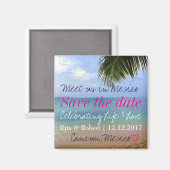 Save the date | Magneet | Voor verliefde koppels (Voorkant / Achterkant)