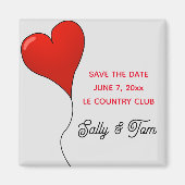 Save The Date magnet (Voorkant)