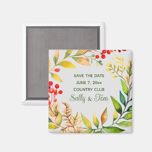 Save The Date magnet (Voorkant / Achterkant)