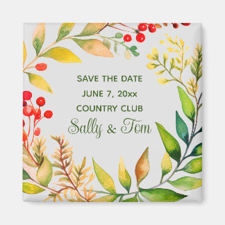 Save The Date magnet