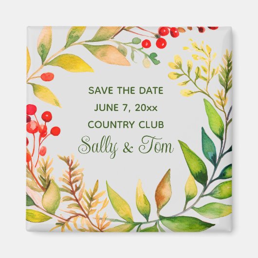 Save The Date magnet (Voorkant)