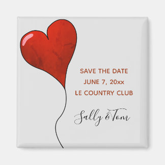 Save The Date magnet