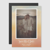 Save the Date Magnet Magnetische Uitnodiging (Voorkant / Achterkant)