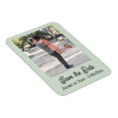 Save the date magnet personalized photo magneet (Rechterzijde)
