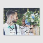 Save the date magnetische uitnodiging (Voorkant)