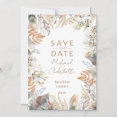 Save the date magnetische uitnodiging (Voorkant)