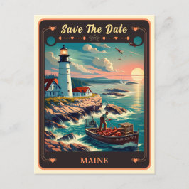 Save the date | Maine Invitation Briefkaart