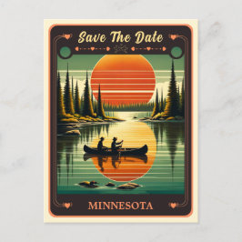 Save the date | Minnesota Invitation Briefkaart