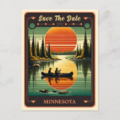 Save the date | Minnesota Invitation Briefkaart (Voorkant)