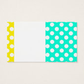 Save the Date Mint Pastels Modern Girly Bride Fun Visitekaartjes (Achterkant)