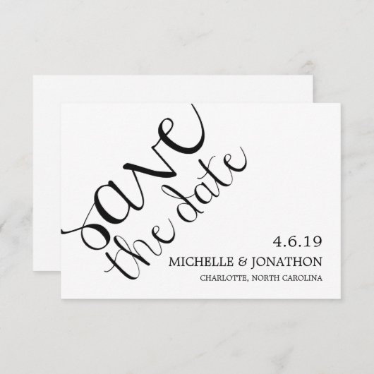 Save the date | Mod Pen (Voorkant / Achterkant)