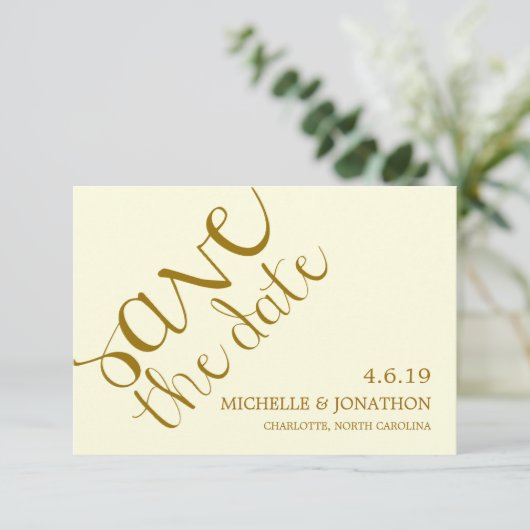 Save the date | Mod Pen (Staand voorkant)