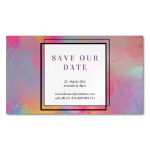 Save the Date: modern, pasteltinten, helder