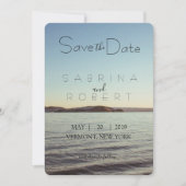 Save the date - Mooi uitzicht aan het meer (Voorkant)