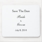 Save the date muismat (Voorkant)