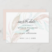 Save the date | Najaarsafval van de Waterverf van  (Voorkant / Achterkant)